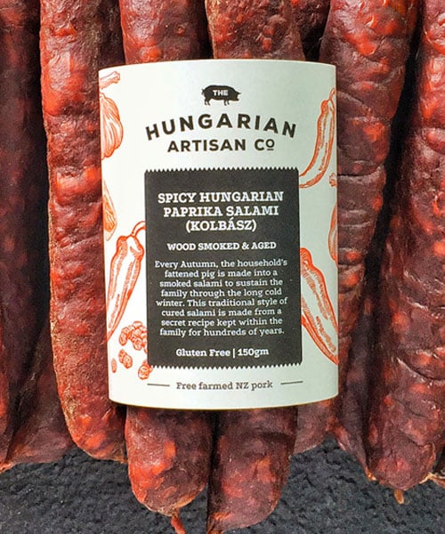 Spicy Hungarian Paprika Salami